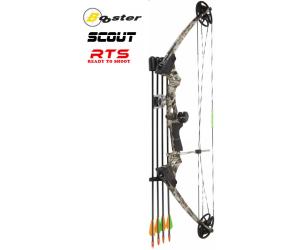 BOOSTER ARCO COMPOUND SCOUT READY TO SHOOT 15-40 LBS RH CAMO