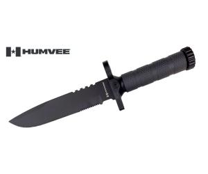 HUMVEE NEXT GENERATION SURVIVAL KNIFE SERRATED BLACK