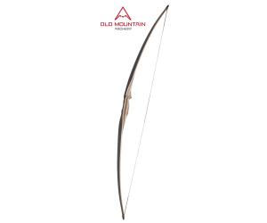 Farmington Archery 68 Black Horn Traditional Long Bow/Left Hand 