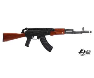 AK 47 SCARRELLANTE FULL METAL LEGNO SOPMOD RAIL