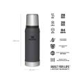 STANLEY CLASSIC LEGENDARY BOTTLE SMALL 750ML CHARCOAL - photo 1