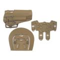 HOLSTER IN DIE-CAST TECHNOPOLYMER FOR COLT 1911 WITH QUICK RELEASE TAN - photo 1