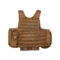 PROFESSIONAL TACTICAL VEST TAN WITH 10 POCKETS - SUPER OFFER - photo 1