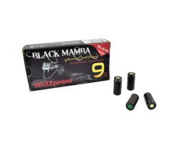 BLANK SHOTS BLACK MAMBA CAL. 9 mm MAXX POWER FOR FRONT FIRING