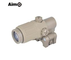 AIM-O AND STYLE G33 MAGNIFIER 3X TAN