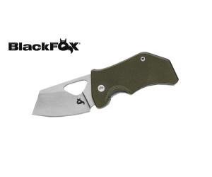 FOX BLACKFOX FOLDING KNIFE GREEN KIT BF-752 OD