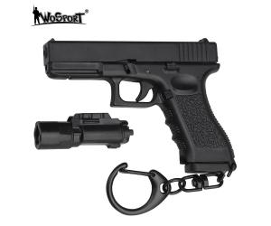 1:4 SCALE REPLICA G17 KEYRING