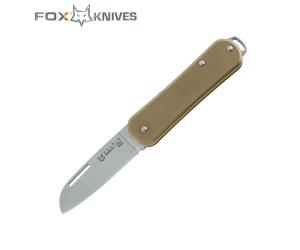 FOX FOLDING KNIFE VULPIS BRASS FX-VP108 OT