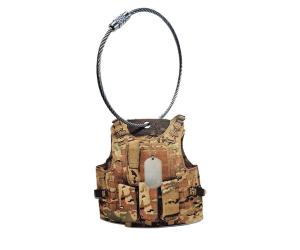 PLATE CARRIER KEY RING