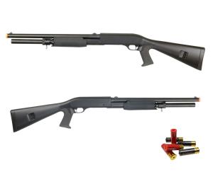 Escopeta, Shotgun De Airsoft M500 Pump - Cal 6mm - Double Eagle