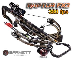 BARNETT BALESTRA RAPTOR FX3 PRO REALTREE 4x32 SCOPE - NEW