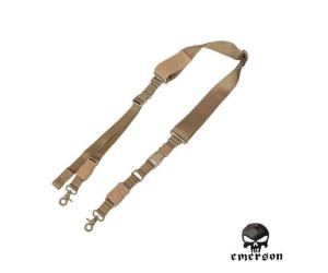 EMERSON 1 AND 2 POINT BELT QUICK RELEASE COYOTE BROWN