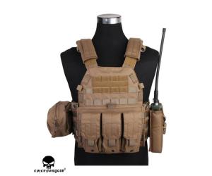 EMERSON TACTICAL VEST LBT STYLE COYOTE BROWN