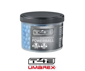 UMAREX T4E BLUE POWERBALL RUBBER BALLS .43 1,3g