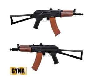 CYMA AKS-74U FULL METAL REAL WOOD