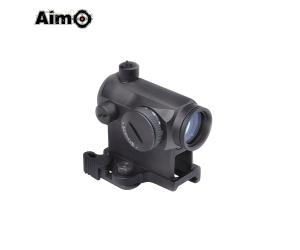 AIM-O RED DOT MICRO DOT WITH DOUBLE BLACK ATTACK