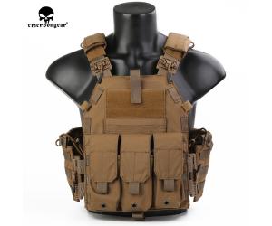 EMERSONGEAR PLATE CARRIER 094K STYLE QUICK RELEASE COYOTE BROWN