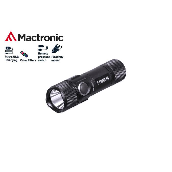 MACTRONIC TACTICAL TORCH T-FORCE VR 1000 LUMENS