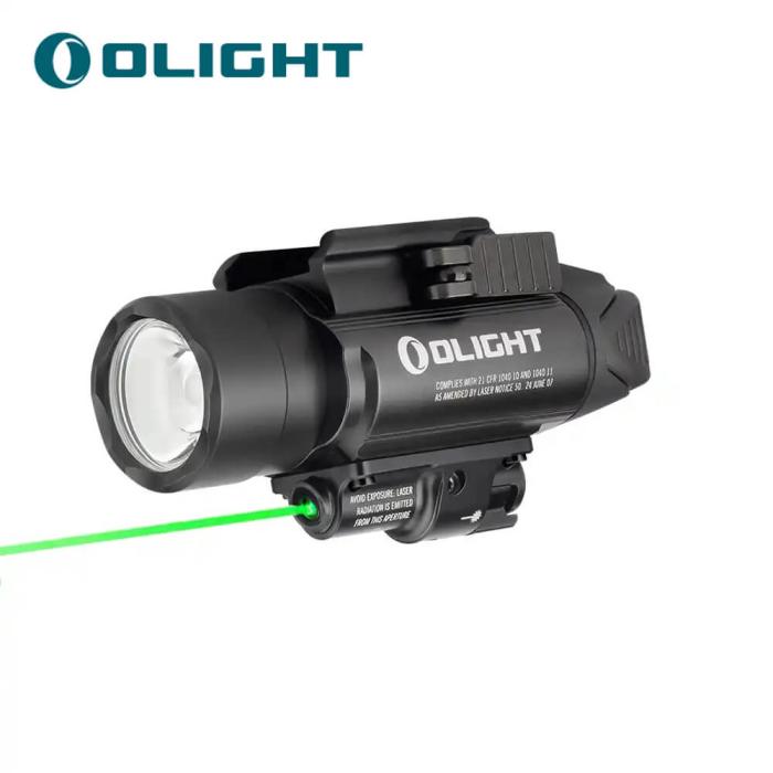 Vendita Olight torcia baldr pro nera 1350 lumen laser verde