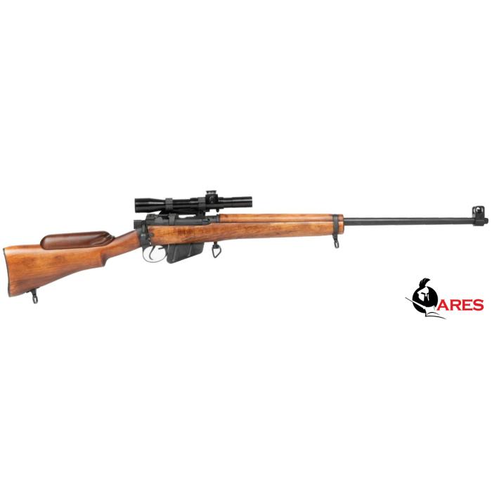 ARES AIRSOFT BOLT ACTION L42A1 STEEL RIFLE WITH OPTIC