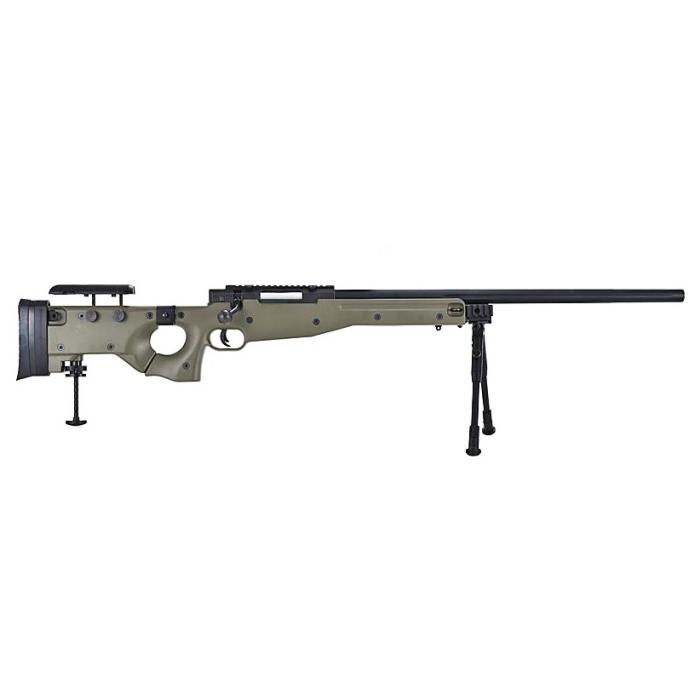 AW 338 SNIPER 2000 GREEN NEW WITH BIPIEDE
