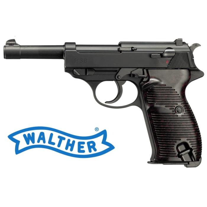 WALTHER P38 GAS BLOWING