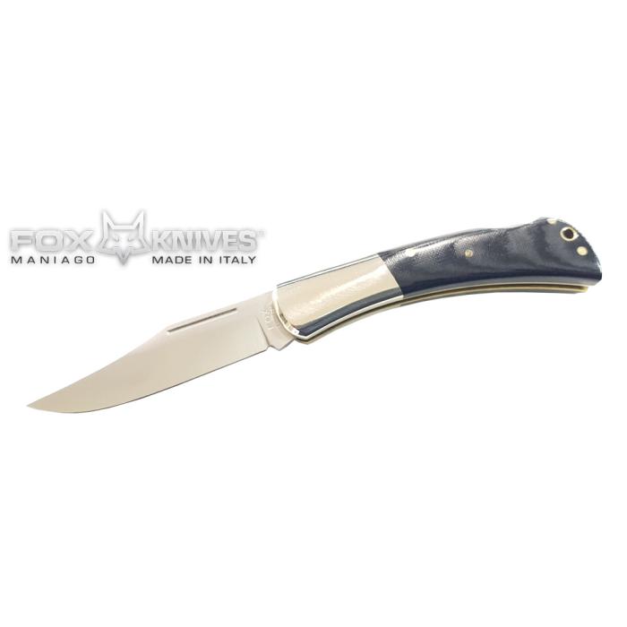 Vendita Fox 531 coltello tascabile con guancioli micarta, vendita online  Fox 531 coltello tascabile con guancioli micarta