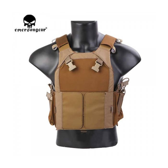 EMERSON GEAR TACTICAL VEST LV-MBAV PC COYOTE BROWN