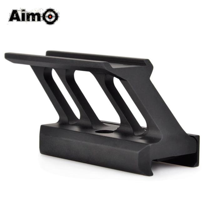 AIM-O CONNECTION WITH 1 &quot;RISER FOR MINI RED DOT BLACK
