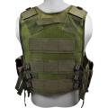 MULTICAM TACTICAL VEST WITH 10 POCKETS AND HOLSTER - photo 2