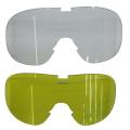 SURVIVAL MASK WITH 3 INTERCHANGEABLE LENSES GREEN - photo 1