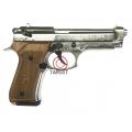 KIMAR 92 AUTO CHROME 9mm REAL WOOD CHEEK SPECIAL EDITION - photo 1