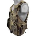 URBAN CAMO TACTICAL VEST WITH 10 POCKETS AND HOLSTER - photo 1