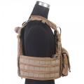 EMERSON GEAR TACTICAL VEST 094K M4 STYLE COYOTE BROWN - foto 1