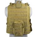 ROYAL TACTICAL PROFESSIONAL VEST WITH 6 TAN POCKETS - photo 1