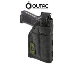 OUTAC HOLSTER FOR MOLLE PLUS BLACK