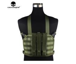 EMERSON GEAR CHEST RIG WITH MP7 MAGAZINE POUCH OLIVE DRAB