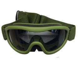 SURVIVAL MASK WITH 3 INTERCHANGEABLE LENSES GREEN