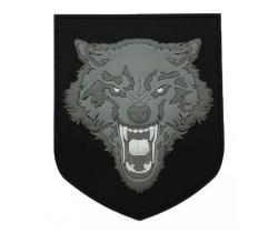 PATCH - WOLF PATCH - GRAY
