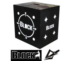 BLOCK-TARGET BLACK 18 CUBO PROFESSIONALE 46x46x40cm