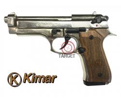 KIMAR 92 AUTO CHROME 9mm REAL WOOD CHEEK SPECIAL EDITION