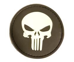 PATCH - SKULL NAVY SEAL - GLOW-IN-THE-DARK RUBBER