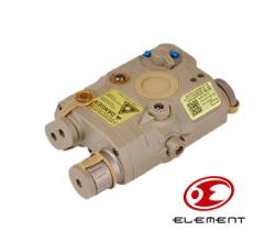 ELEMENT LED TORCH AND IR LASER AN / PEQ 15 TAN