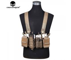 EMERSON GEAR D3CR TACTICAL CHEST RIG COYOTE BROWN