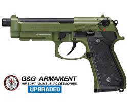 G&G GPM-92F OD GREEN MILITARY FULL METAL SCARRELLANTE NEW MODEL