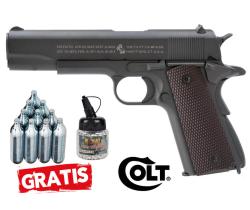 COLT 1911 A1 C02 FULL METAL PROMO CO2 AND FREE SHOTS