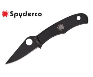 SPYDERCO BUG SPLIT BLACK FOLDING KNIFE