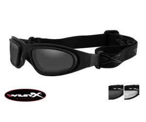 WILEY X - TACTICAL GLASSES WITH BALLISTIC PROTECTION MOD. SG-1 SMOKE / CLEAR