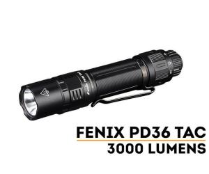 FENIX TORCH PD36 TAC 3000 LUMENS RECHARGEABLE NEW