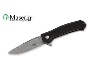 MASERIN FOLDING KNIFE POLICE MOD. 680 / G10N BLACK